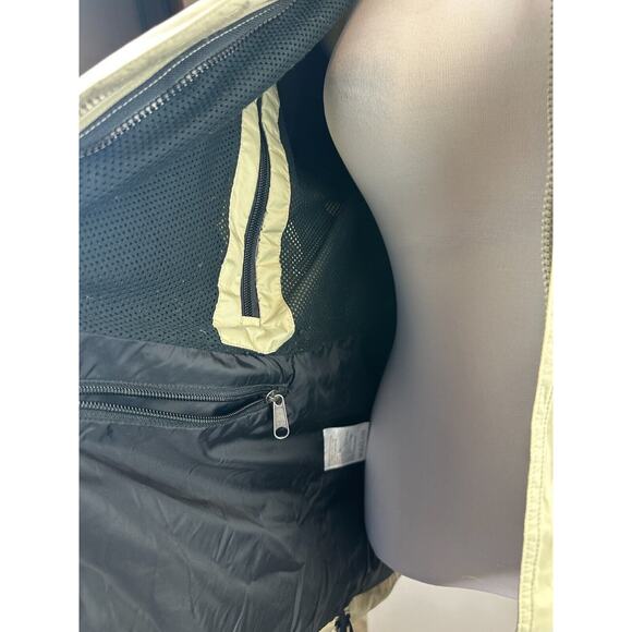 The North Face Gore Tex Light Parka Jacket Shell Beige Black Women's Size Large - Picture 7 of 16
